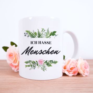 Personalisierbare Hass Tasse - Design