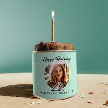 Personalisierbarer Cancake zum Geburtstag - Design
