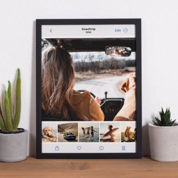 Personalisierbares Poster als Fotogalerie - Design
