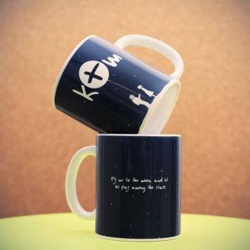 Personalisierbare Weltall Tasse - Design