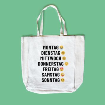 Personalisierbare Tasche mit 7 Zeilen - Design